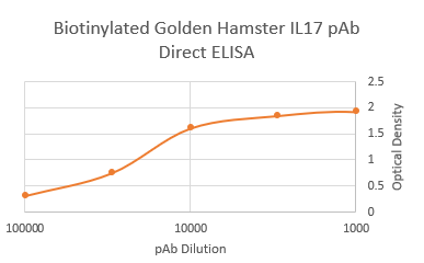 Biotinylated Golden Hamster Interleukin 17 Polyclonal Antibody