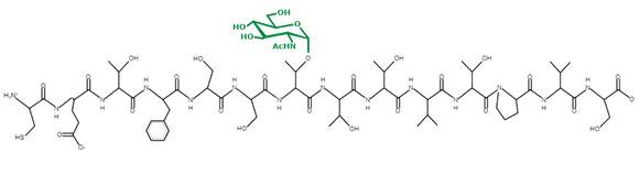 IRS2 (GlcNAc T1155) peptide